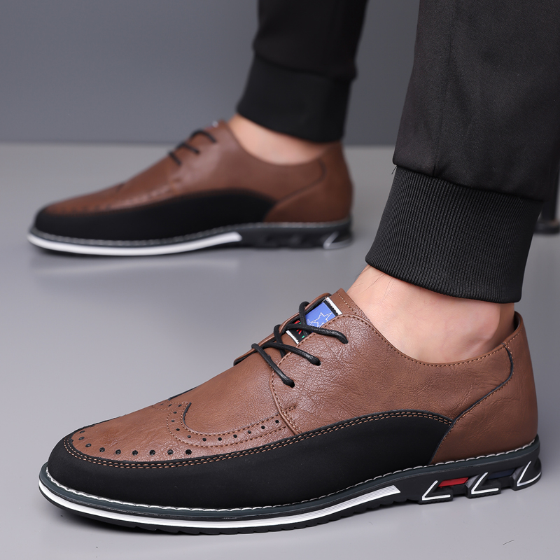 Business fashion comfortable leather shoes