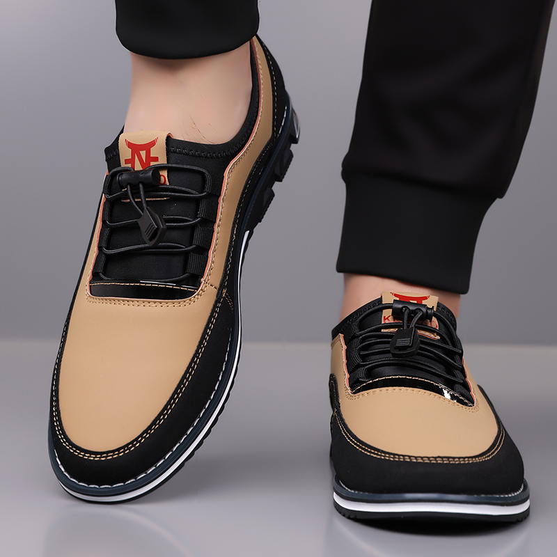 Men's Fashion Calfskin Leather Shoes