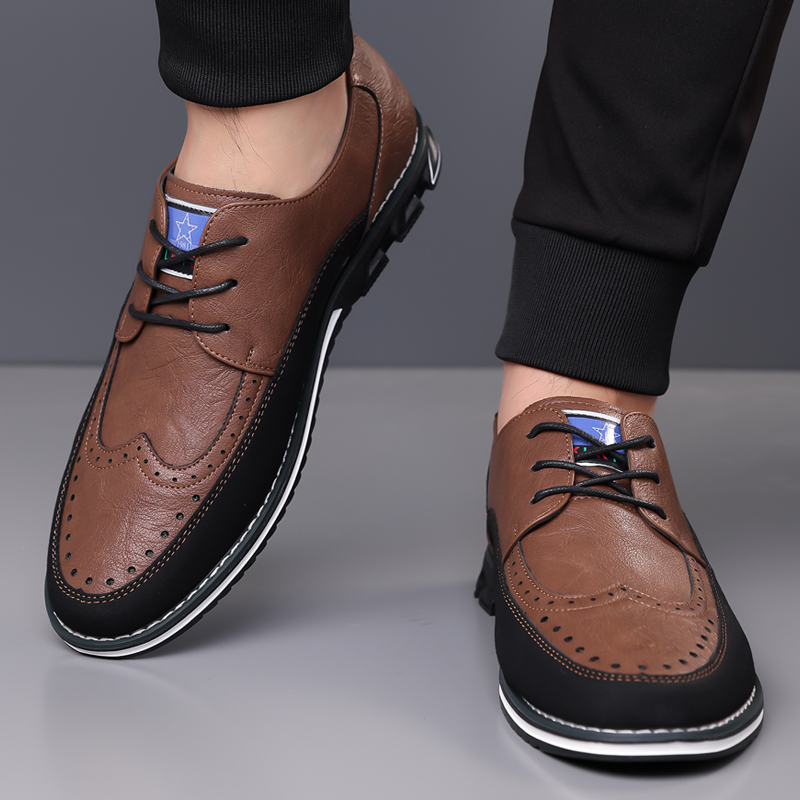 Business fashion comfortable leather shoes