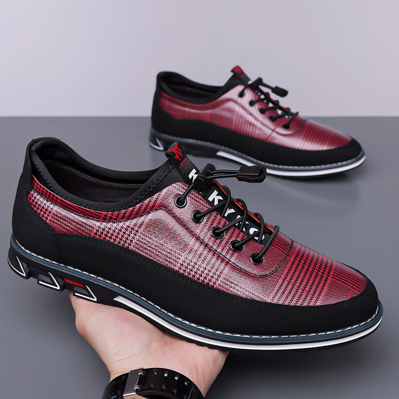 Men's Fashion Calfskin Leather Shoes