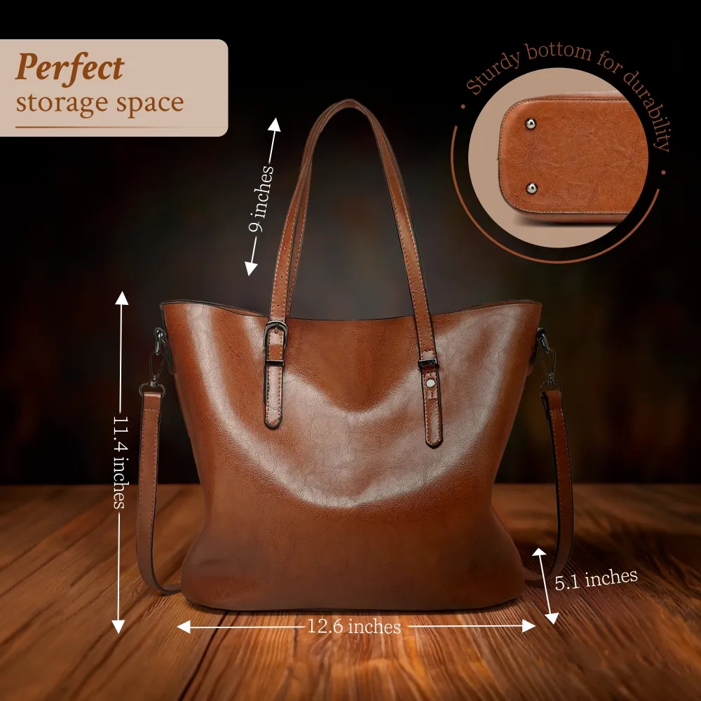 Women's Calfskin Leather Shoulder Bag