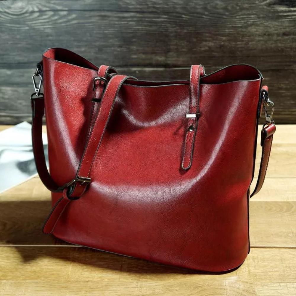 Women's Calfskin Leather Shoulder Bag