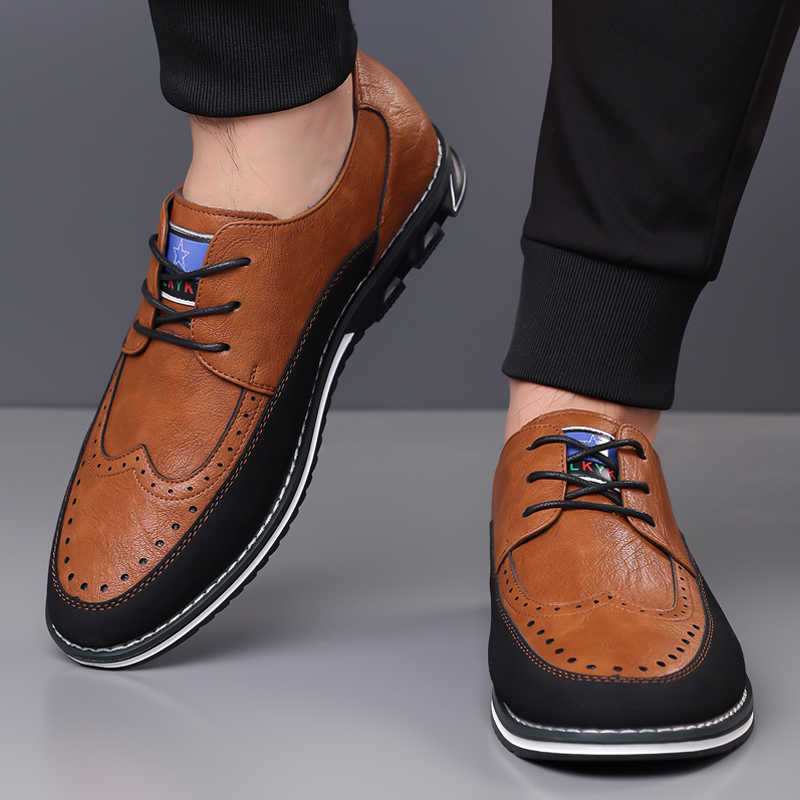 Business fashion comfortable leather shoes