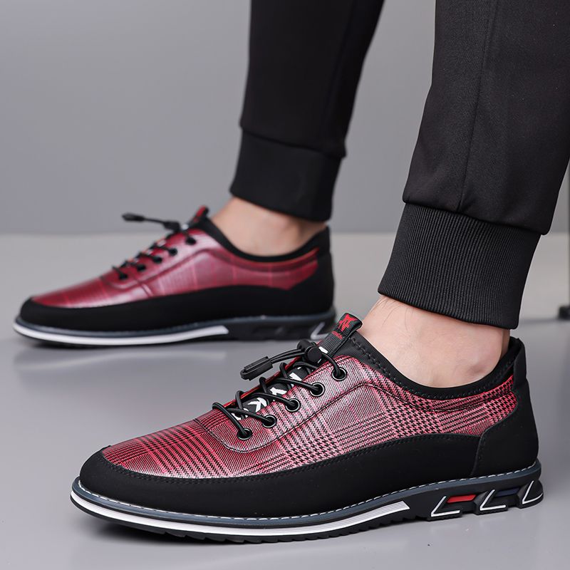 Men's Fashion Calfskin Leather Shoes