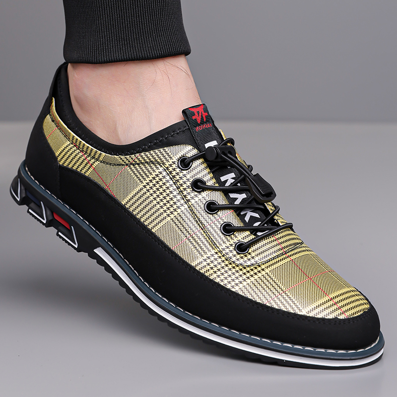 Men's Fashion Calfskin Leather Shoes