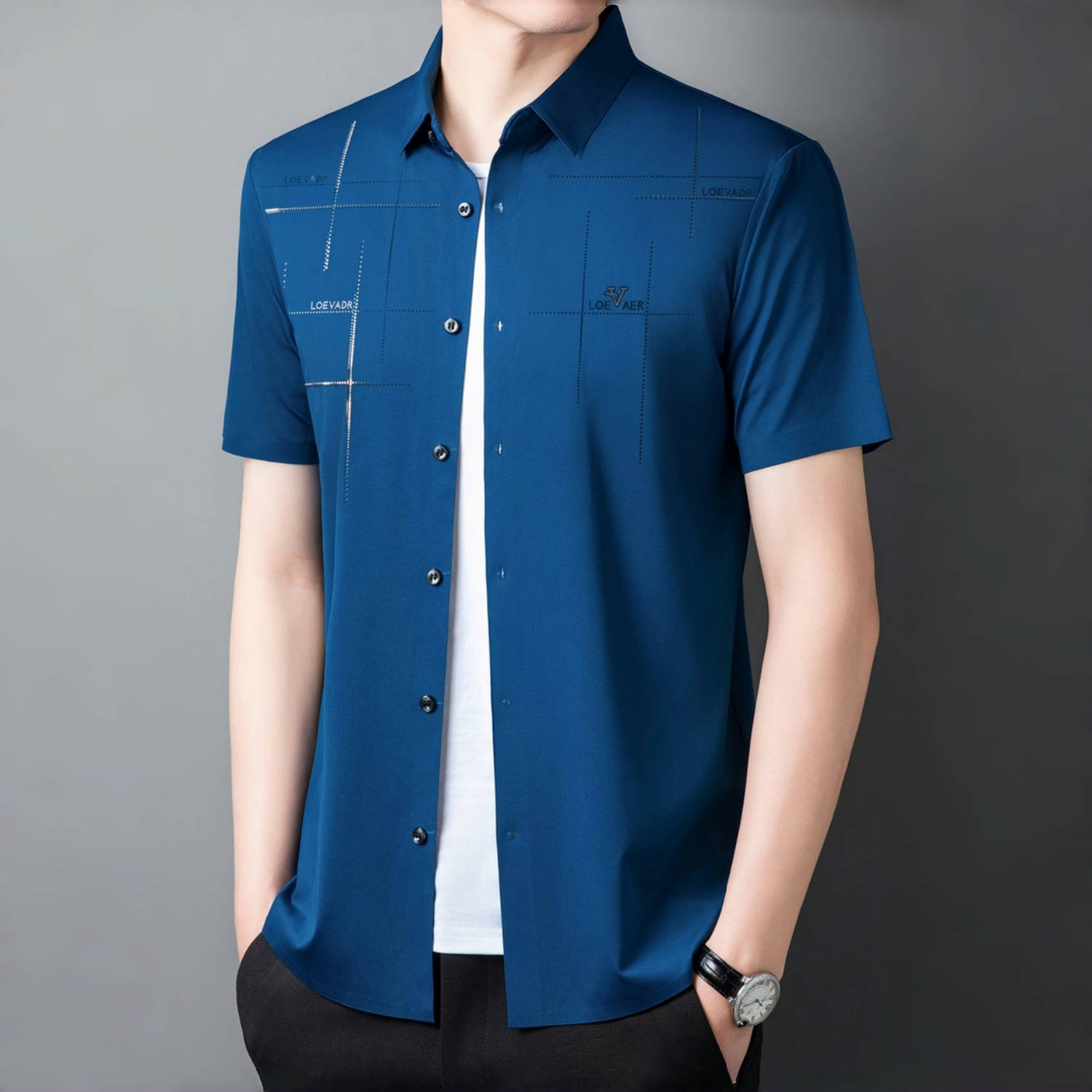 Men's Ice Silk Business Shirt