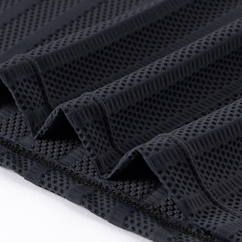 Men's summer ice silk round neck short sleeve T-shirt