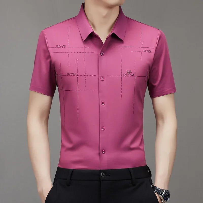 MEN'S ICE SILK BUSINESS SHIRT (BUY 2 FREE SHIPPING)