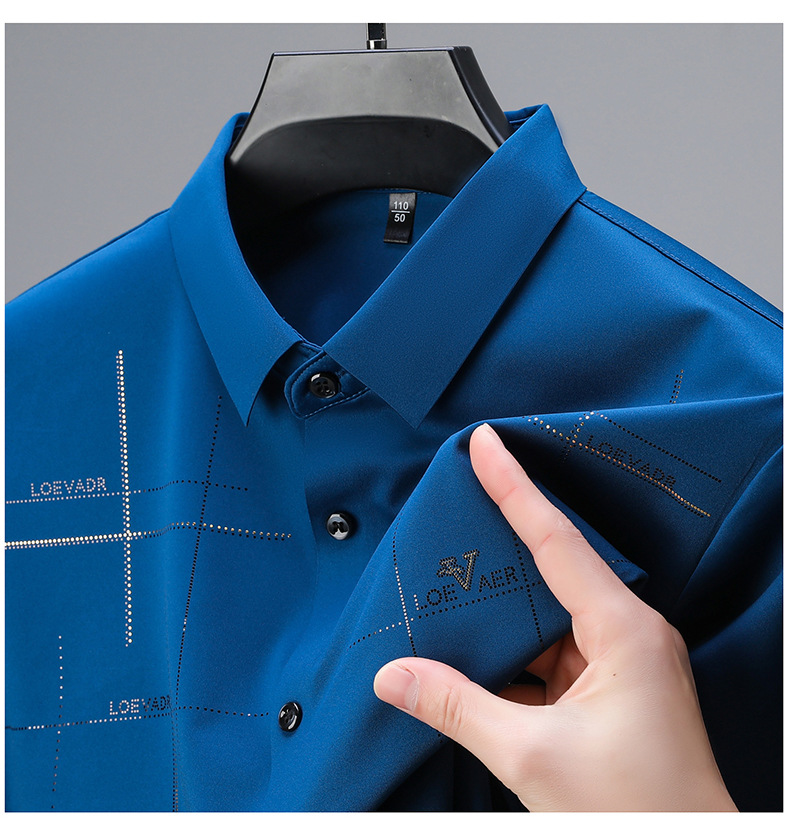 Men's Ice Silk Business Shirt