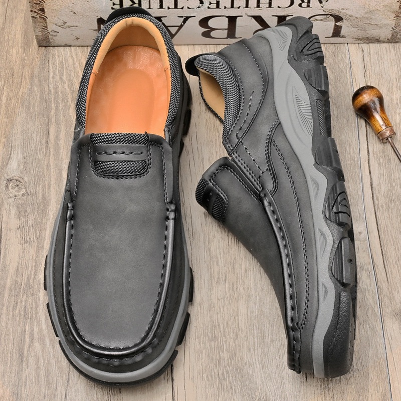 Men's Fashion Calfskin Leather Shoes