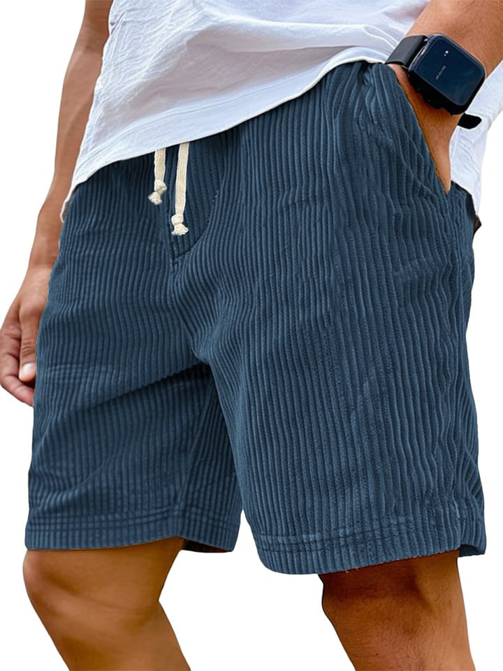 Men's Corduroy Casual Shorts