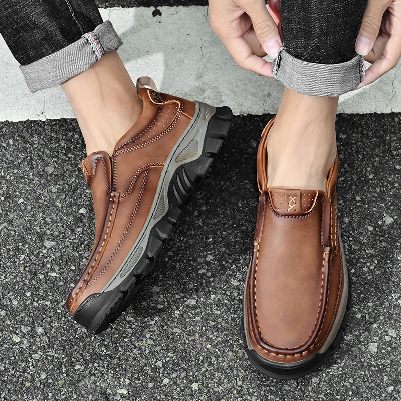 ⏰Promotion 50% OFF - 2024 New Men's Orthopedic Comfortable Slip On Loafers with Arch Support