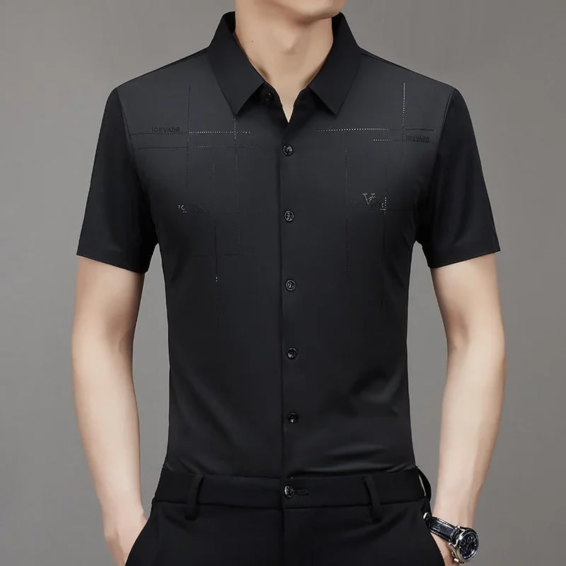 MEN'S ICE SILK BUSINESS SHIRT (BUY 2 FREE SHIPPING)