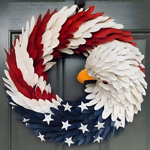 American Eagle Wreath