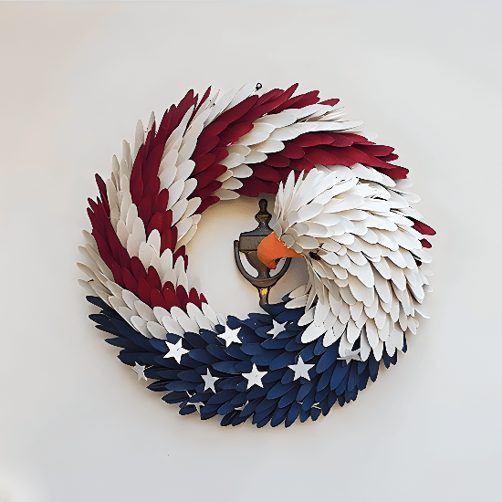American Eagle Wreath