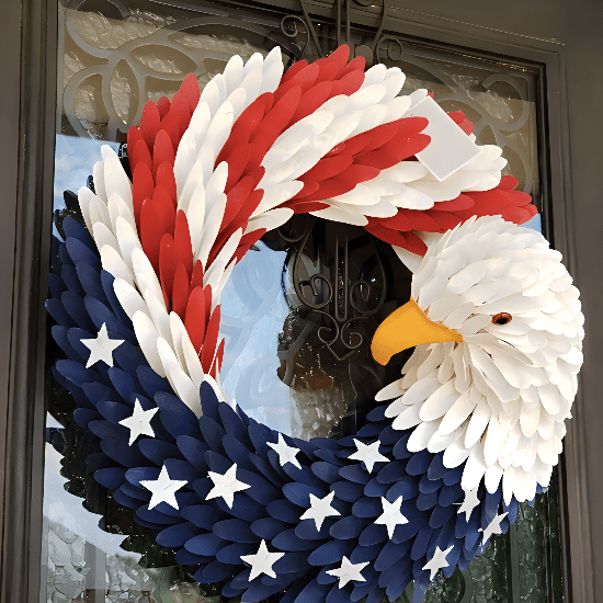 American Eagle Wreath