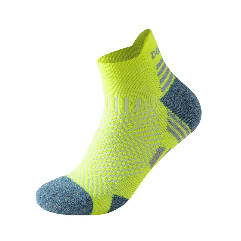 Marathon running socks for men, fitness and thick towel bottom sports socks