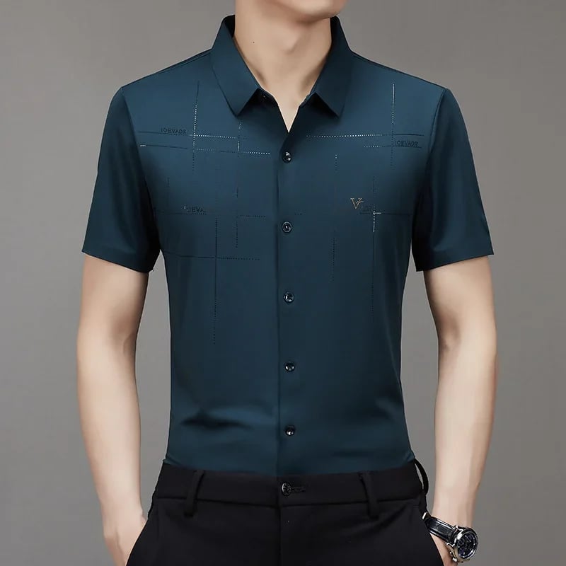 MEN'S ICE SILK BUSINESS SHIRT (BUY 2 FREE SHIPPING)
