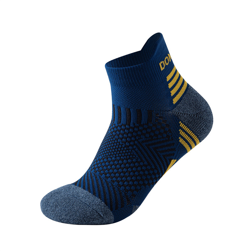 Marathon running socks for men, fitness and thick towel bottom sports socks