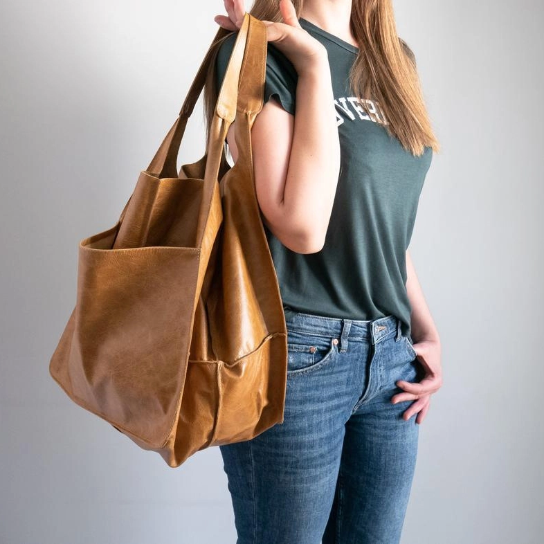 Damen-Shopper aus Kalbsleder