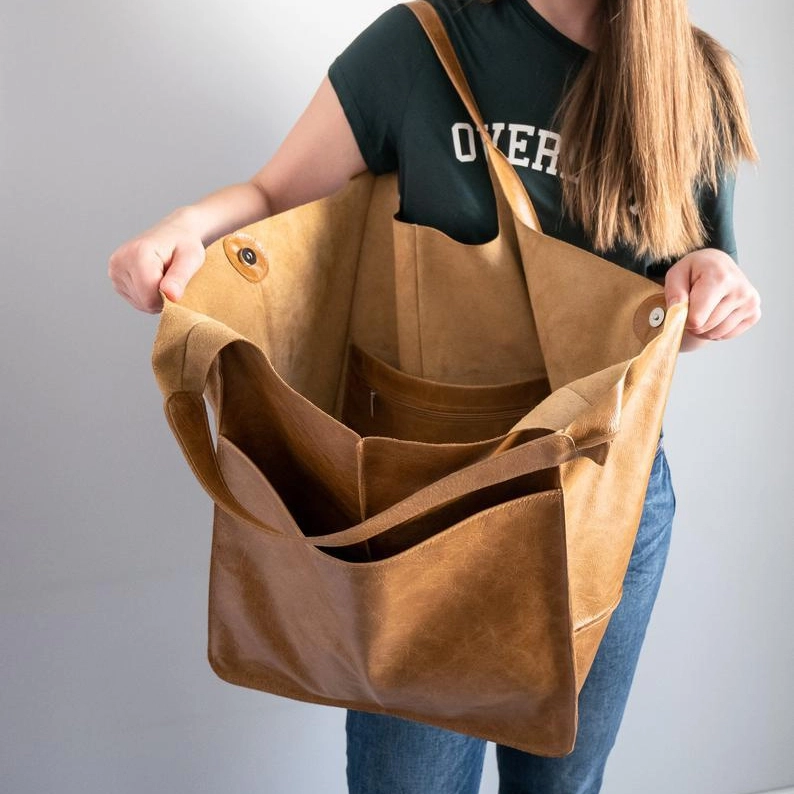 Damen-Shopper aus Kalbsleder