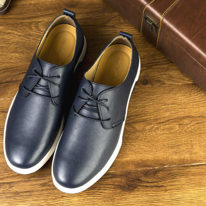 Atmungsaktive Business-Lederschuhe für Herren