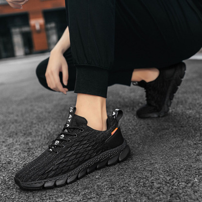 Neue modische Fly-Strick-Sneaker für Herren