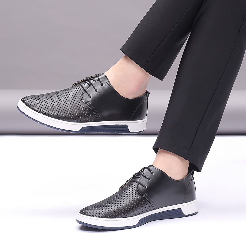 Atmungsaktive Business-Lederschuhe für Herren