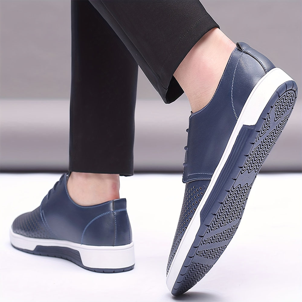 Atmungsaktive Business-Lederschuhe für Herren