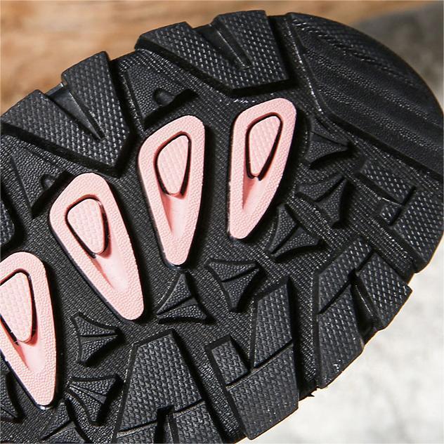 Winterverdickte und samtige High-Top-Schneestiefel für Damen