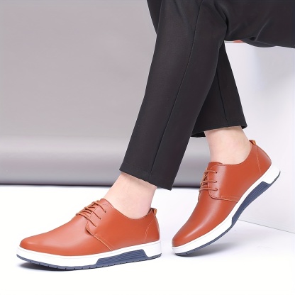 Atmungsaktive Business-Lederschuhe für Herren