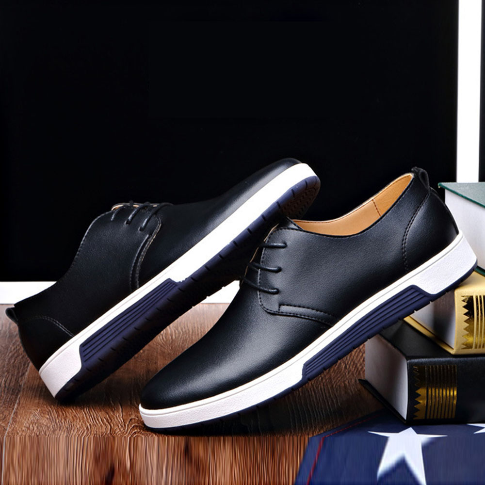 Atmungsaktive Business-Lederschuhe für Herren