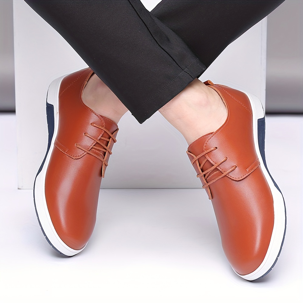 Atmungsaktive Business-Lederschuhe für Herren