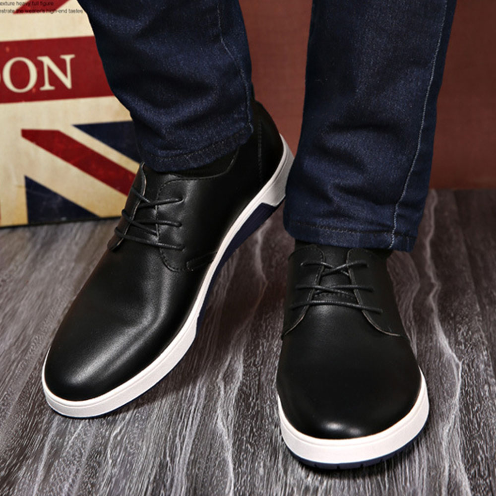 Atmungsaktive Business-Lederschuhe für Herren