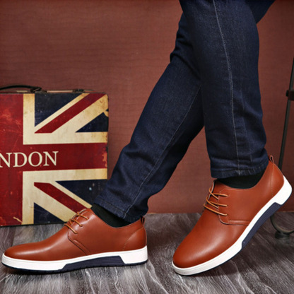Atmungsaktive Business-Lederschuhe für Herren