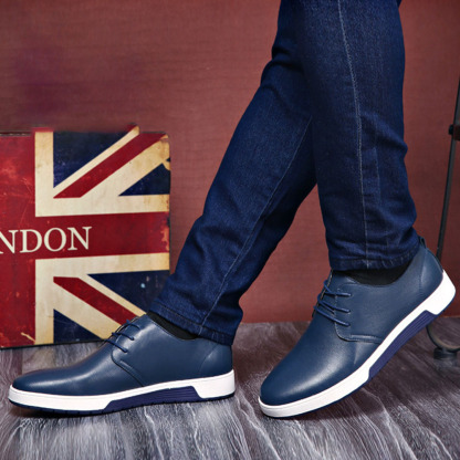Atmungsaktive Business-Lederschuhe für Herren