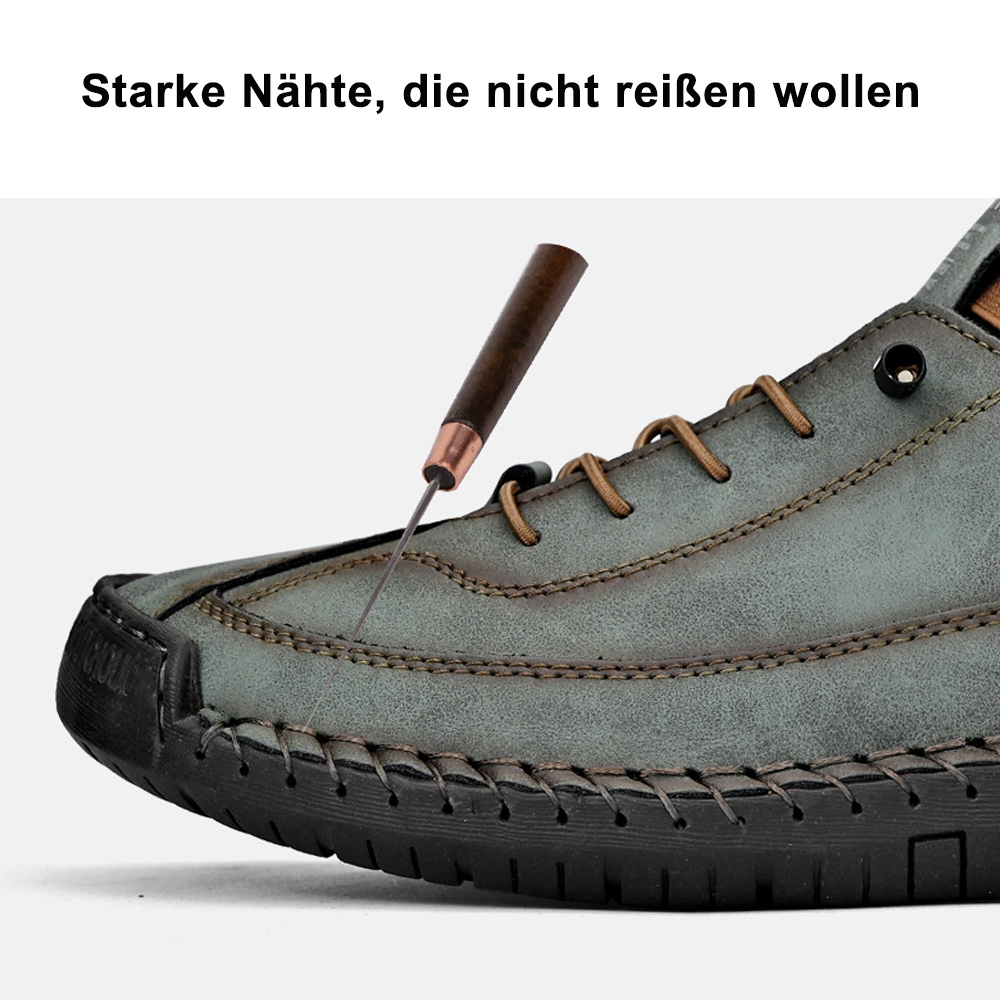 Outdoor-Freizeitstiefel aus Leder für Herren
