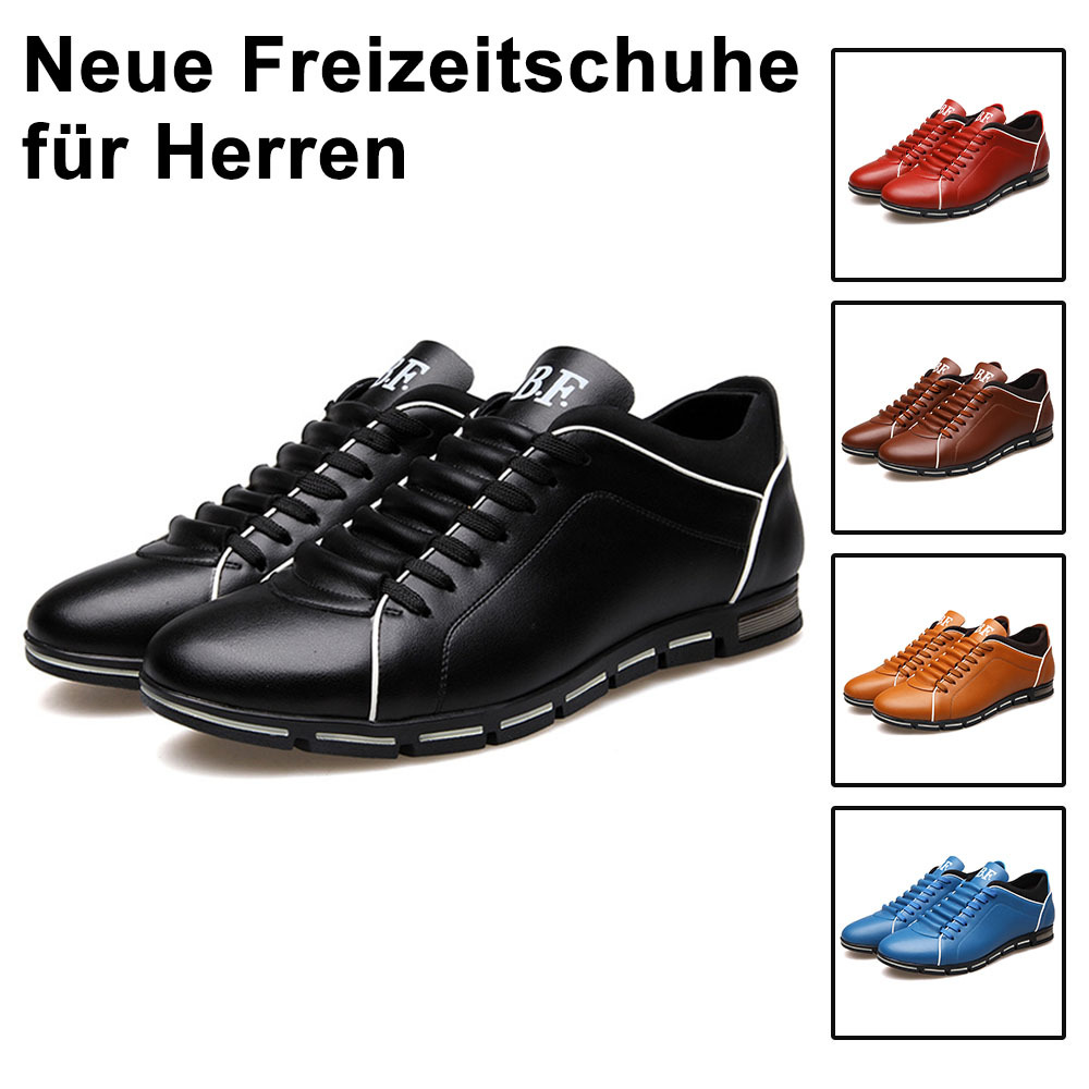 Neue, lässige Business-Schnürschuhe für Herren im britischen Stil