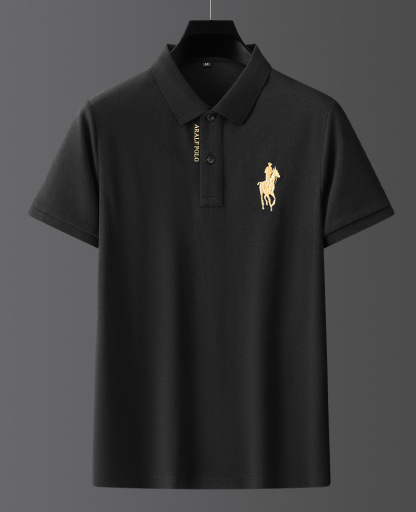 🔥August Specials-Stickerei aus Baumwollpiqué Herren Poloshirt 