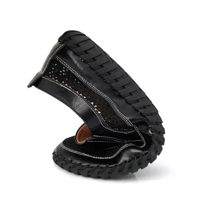 Letzter Tag 50 % RABATT🔥Handgenähte, atmungsaktive, rutschfeste, lässige Slip-on-Loafer für Herren