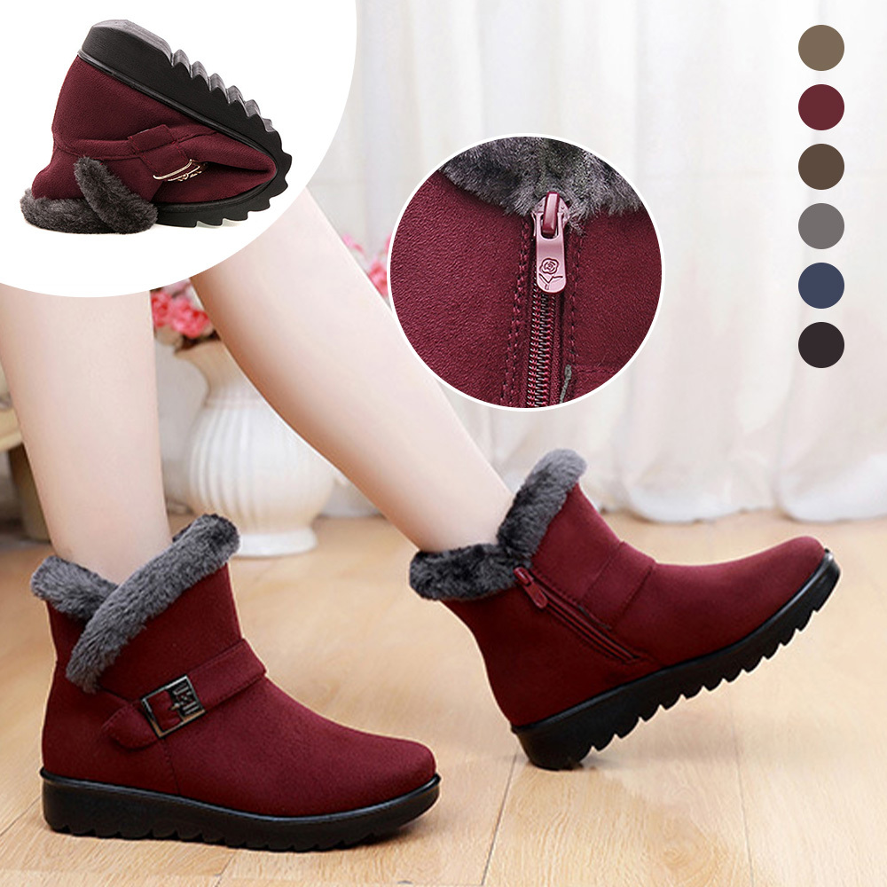Warme Baumwollstiefel für Damen