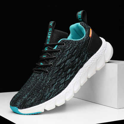 Neue modische Fly-Strick-Sneaker für Herren