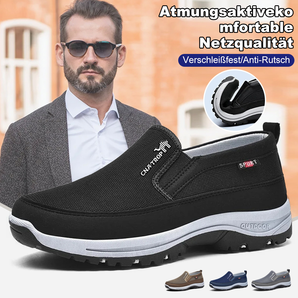 Bequeme und atmungsaktive Herren-Slip-on-Freizeitschuhe