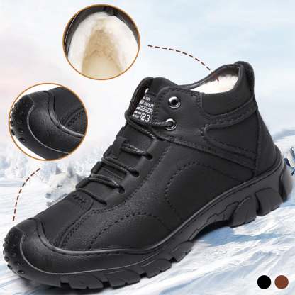 Winter-Herren-Outdoor-Fleece-warme Wanderschuhe