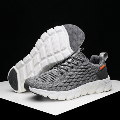Neue modische Fly-Strick-Sneaker für Herren