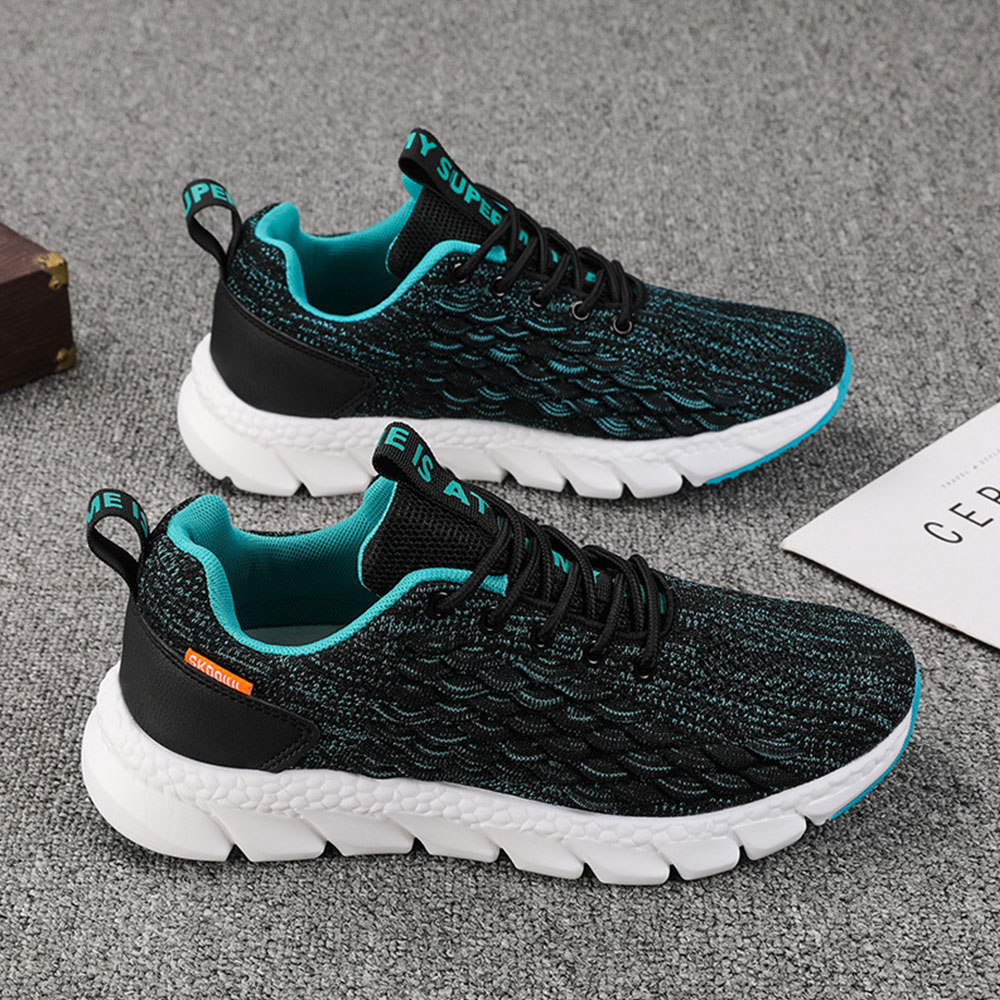Neue modische Fly-Strick-Sneaker für Herren