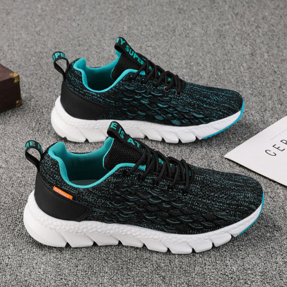 Neue modische Fly-Strick-Sneaker für Herren
