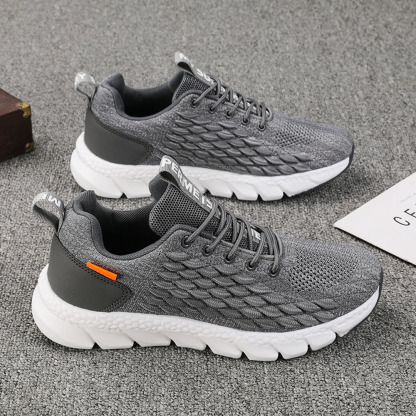 Neue modische Fly-Strick-Sneaker für Herren