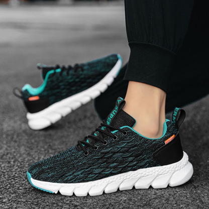 Neue modische Fly-Strick-Sneaker für Herren