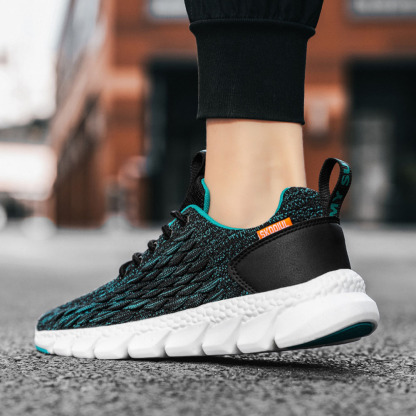 Neue modische Fly-Strick-Sneaker für Herren